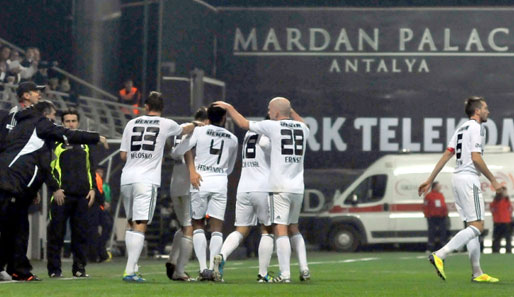 Besiktas hat in der Süper Lig Platz drei wieder erobert