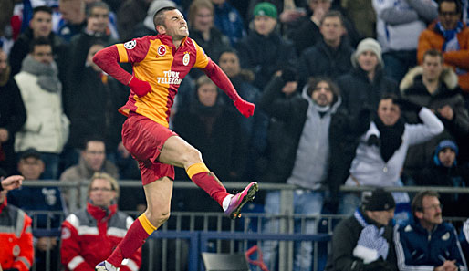 Burak Yilmaz traf in dieser Saison bereits 26 Mal für den türkischen Traditionsklub Galatasaray