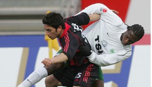 Sezer Öztürk (l.) spielte von 2004 bis 2006 bei Leverkusen und Nürnberg