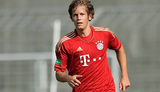 Fabian Hürzeler ist Kapitän der U 19 des FC Bayern München