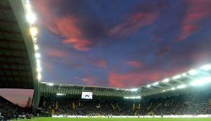 Udine: Stadio Friuli - 25.132 Plätze - Spiele: Deutschland-Dänemark, Dänemark-Österreich, Österreich-Deutschland