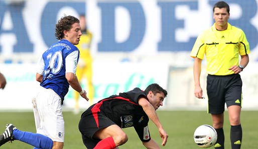 Das Tischtuch zwischen Daniel Bauer (l.) und dem 1. FC Magdeburg scheint zerschnitten