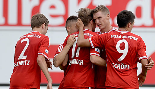 Die kleinen Bayern siegten im Derby gegen den TSV 1860 München II mit 2:0