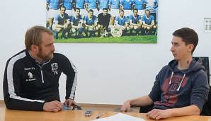 SPOX-Redakteur Nino Duit traf Daniel Bierofka am Trainingsgelände von 1860 München zum Interview.