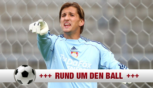 Rene Adler absolvierte bislang vier DFB-Spiele und wurde 07/08 zum besten Buli-Torwart gewählt