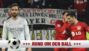Bayer Leverkusen vor dem Spiel gegen Atletico