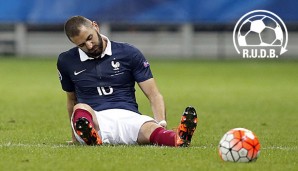 Karim Benzema soll aus der französischen Nationalmannschaft suspendiert worden sein