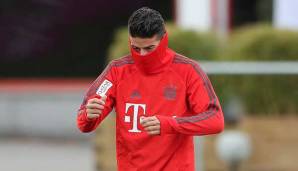 James Rodriguez ist noch bis zum Sommer an den FC Bayern ausgeliehen.