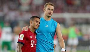Nach Manuel fehlt dem FC Bayern auch Mittelfeldspieler Thiago in Leverkusen.