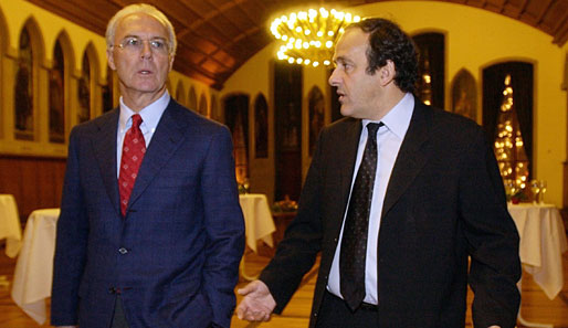 EM 2012, Franz Beckenbauer, Michel Platini