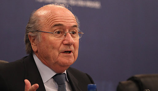 Joseph S. Blatter ist seit 1998 FIFA-Präsident