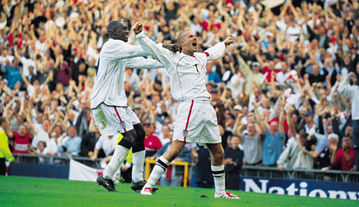 Oktober 2001: David Beckham hat England soeben in letzter Sekunde zur WM geschossen