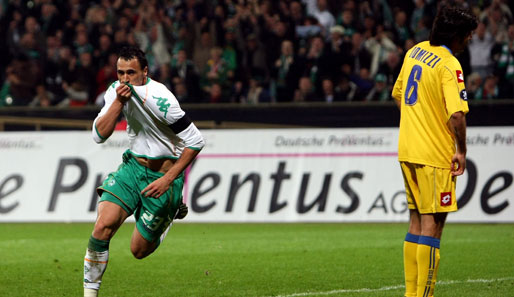 Werder Bremen gilt bei "bwin" als Favorit auf den Gewinn des UEFA-Cup-Titels