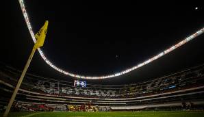 Mexico City: Estadio Azteca - Fassungsvermögen: 87.000.