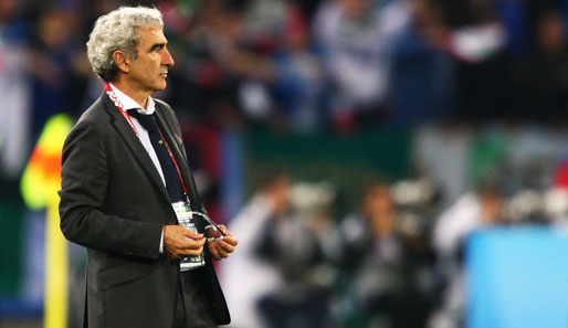Steht mit Frankreich unter Druck: Trainer Raymond Domenech