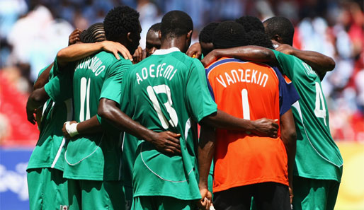 Die Nigerianische Nationalmannschaft bekommt Unterstützung aus der deutschen Kreisliga