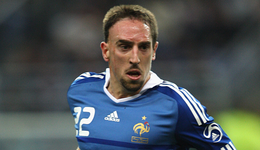 Franck Ribery erzielte sein sechstes Tor im Trikot der Equipe Tricolore.