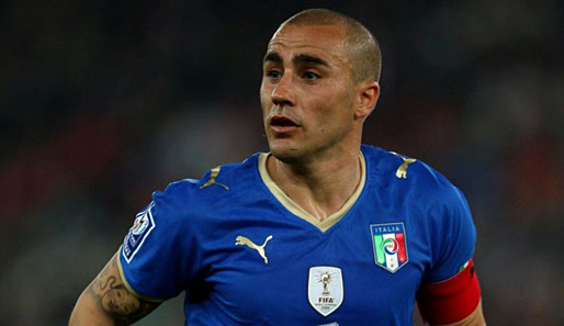 Wird Italien beim Confed-Cup-Auftakt gegen die USA fehlen: Fabio Cannavaro