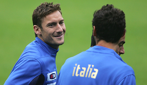 Francesco Totti machte sein letztes Spiel für Italien im WM-Finale 2006