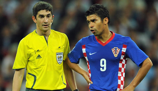 Ganz Kroatien (hier Eduardo, r.) bangt um die WM-Teilnahme 2010 in Südafrika
