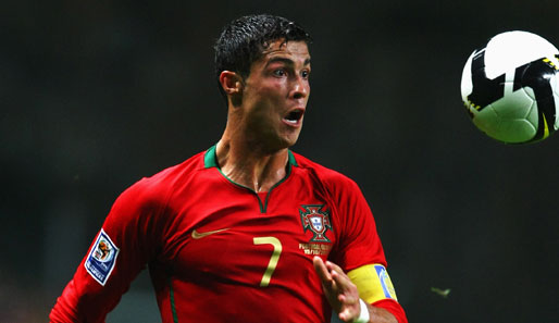 Cristiano Ronaldo ist in der WM-Qualifikation noch ohne Tor für Portugal