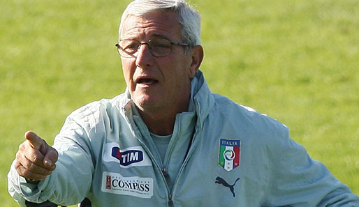 Marcello Lippi trainiert seit 2008 die italienische Nationalmannschaft