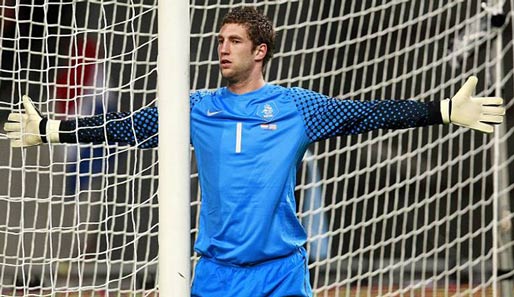 Maarten Stekelenburg hat bisher 25 Länderspiele für die Niederlande absolviert