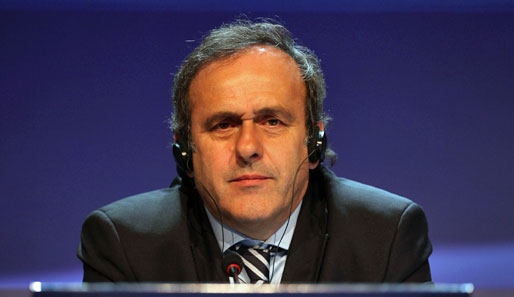 UEFA-Präsident Michel Platini sieht Deutschland nicht als Favorit auf den WM-Titel