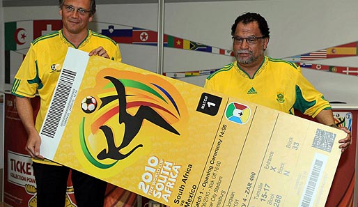 Bislang wurden 2,2 Millionen Tickets für die erste Weltmeisterschaft auf dem schwarzen Kontinent verkauft