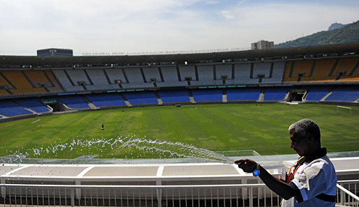 Nicht im Zeitplan: der Umbau des berühmten Maracana-Stadions