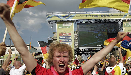Die Public-Viewing-Veranstaltungen bei der WM 2006 waren ein voller Erfolg
