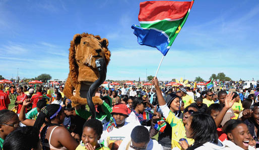 Die Veranstalter in Südafrika hoffen während der WM auf friedliche Fans