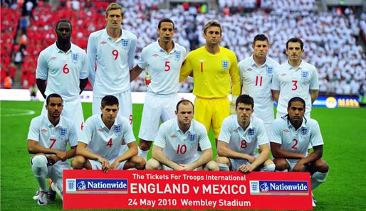 Die englische Nationalmannschaft wartet seit 1966 auf einen WM-Titel