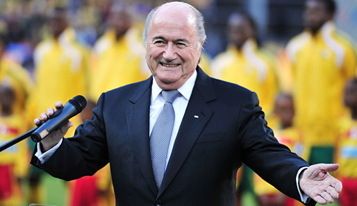 Joseph Blatter zieht einen Videobeweis in Erwägung