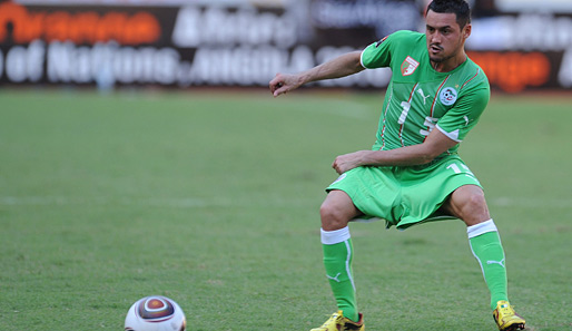 Karim Zian gehört in der Nationalmannschaft Algeriens zum Stammpersonal