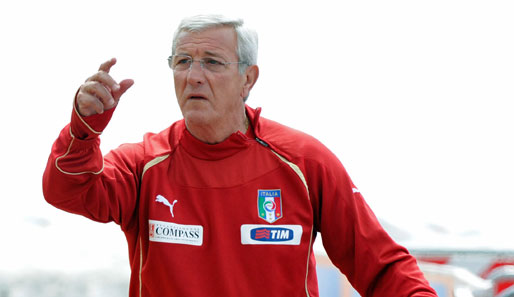 Coach Marcello Lippi führte Italien 2006 in Deutschland zum WM-Titel
