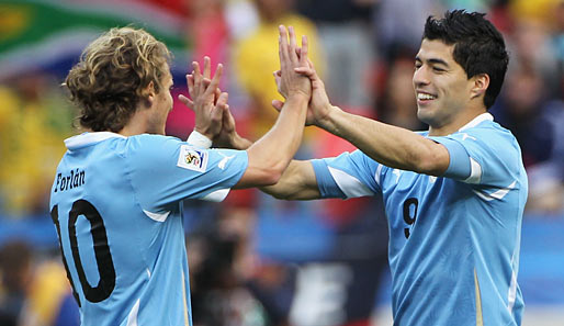 Uruguays schärfste Waffe: die Offensive mit Diego Forlan und Luis Suarez