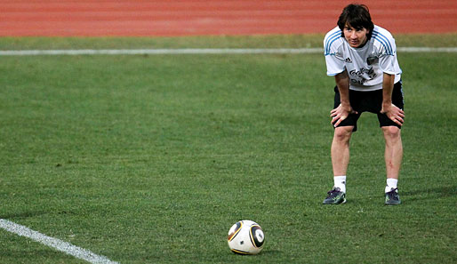 Lionel Messi steht gegen Deutschland vor seinem 50. Länderspiel für Argentinien