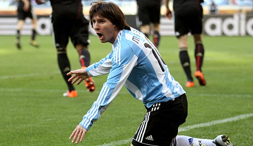 Lionel Messi erzielte in 49 Länderspielen für Argentinien 13 Tore