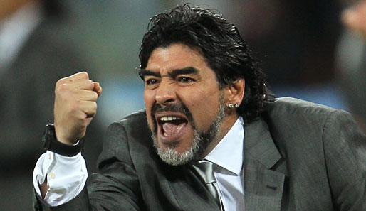Diego Maradona spielte mit Argentinien 1986 und 1990 zwei WM-Finals gegen Deutschland