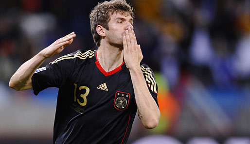 Thomas Müller erzielte bei der WM 2010 fünf Treffer
