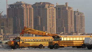 In Katar arbeiten tausende Gastarbeiter auf Baustellen