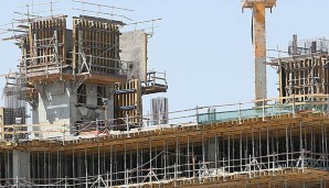 Die Bauarbeiten in Doha verlaufen angeblich planmäßig