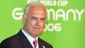 Franz Beckenbauer war einer der wichtigsten WM-Organisatoren