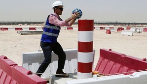 Katar steht kurz vor der Fertigstellung des ersten Stadions für die WM 2022