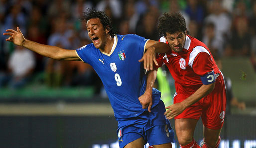WM 2010, Qualifikation, Italien, Luca Toni
