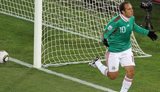 Der Mexikaner Cuauhtemoc Blanco ist drittältester WM-Torschütze