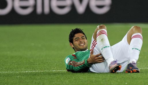 Carlos Vela hat sich eine Verletzung der Beckenmuskulatur zugezogen