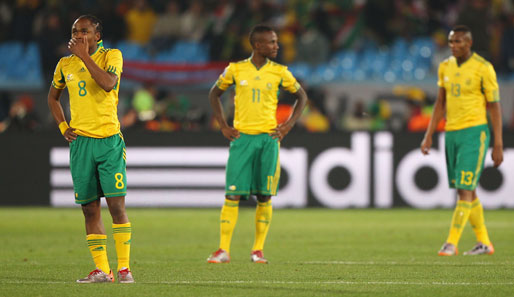 Nach der Niederlage gegen Uruguay ist in Südafrika Katerstimmung angesagt