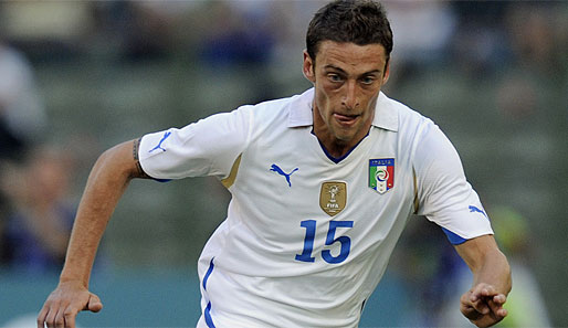 Claudio Marchisio absolvierte erst vier Länderspiele für die italienische A-Nationalmannschaft